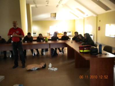 Zaj�cia w Nowym S�czu.