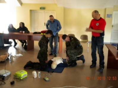 Zaj�cia w Nowym S�czu.