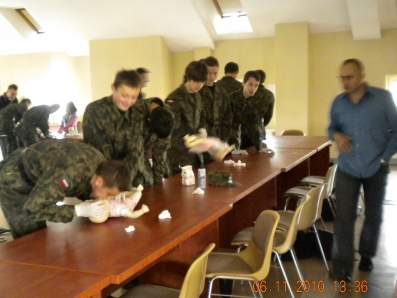 Zaj�cia w Nowym S�czu.