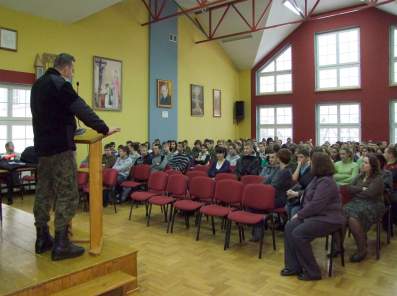"Razem bezpieczniej" - akcja profilaktyczna w �S w �egocinie.