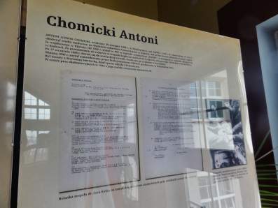 Wystawa katy�ska w auli ZS w �egocinie.