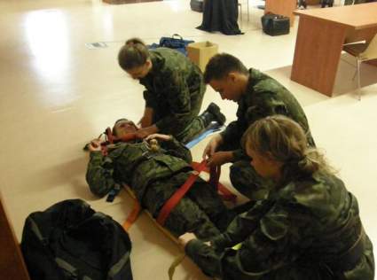 na szkoleniu w Nowym S�czu.