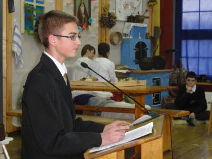 �wi�teczny apel - aula szkolna - 21.12.2011r.