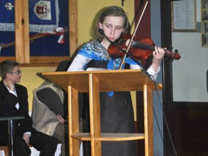 �wi�teczny apel - aula szkolna - 21.12.2011r.