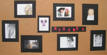 Rysunki Beaty Krawczyk.