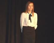 Karolina Kaliciak na konkursie w Krakowie,