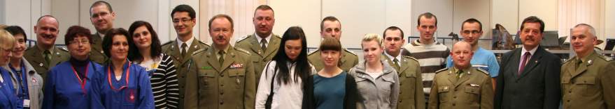 Uczestnicy akcji "Na Stra�y �ycia" w KOSG w Nowym S�czu.