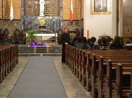 Z Ks. K�p� w Katedrze Polowej Wojska Polskiego.