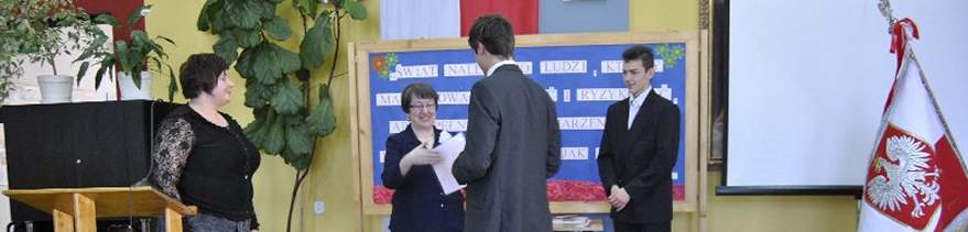 Zako�czenie roku szkolnego 2011/2012 w klasie trzeciej LO w �egocinie
