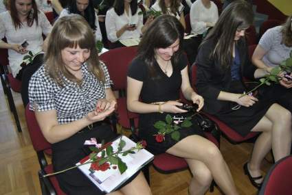 Zako�czenie roku szkolnego 2011/2012 w klasie trzeciej LO w �egocinie