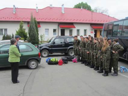 Na obozie szkoleniowo - kondycyjnym w Tatrach.