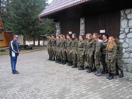 Na obozie szkoleniowo - kondycyjnym w Tatrach.