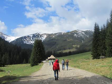 Na obozie szkoleniowo - kondycyjnym w Tatrach.