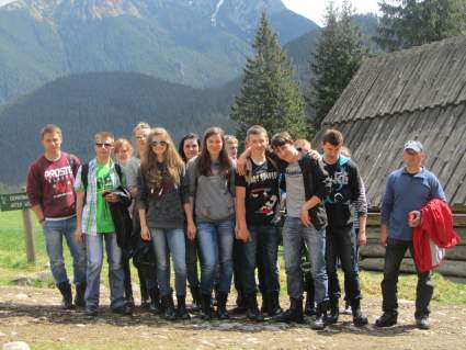 Na obozie szkoleniowo - kondycyjnym w Tatrach.