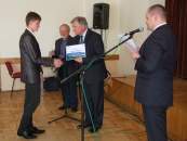 Wr�czenie dyplom�w"Super Ucze�".