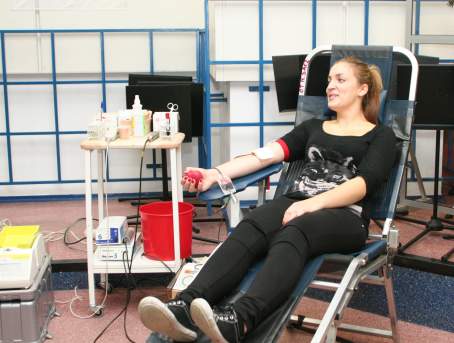 Akcja Honorowego Krwiodastwa w Karpackim Oddziale Stra�y Granicznej -07.11.2012 r.