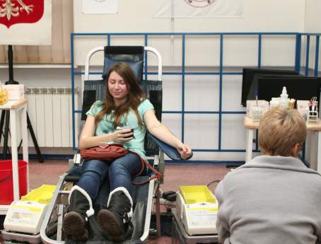 Akcja Honorowego Krwiodastwa w Karpackim Oddziale Stra�y Granicznej -07.11.2012 r.