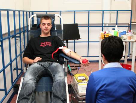 Akcja Honorowego Krwiodastwa w Karpackim Oddziale Stra�y Granicznej -07.11.2012 r.