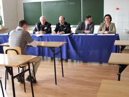 Gminne eliminacje OTWP "M�odzie� zapobiega po�arom" - 27.02.2013 r.
