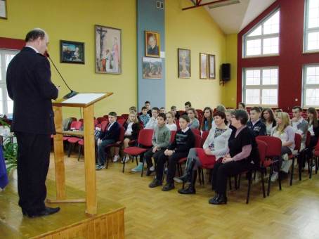 Gminne eliminacje OTWP "M�odzie� zapobiega po�arom" - 27.02.2013 r.