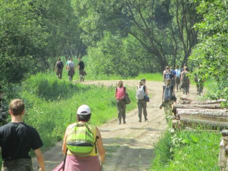 Ob�z szkoleniowy Klasy Stra�y Granicznej - Bieszczady - 17-21.06.2013 r.