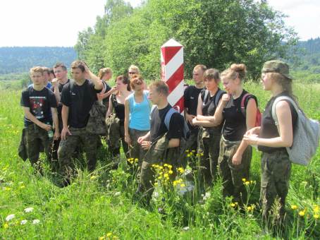 Ob�z szkoleniowy Klasy Stra�y Granicznej - Bieszczady - 17-21.06.2013 r.
