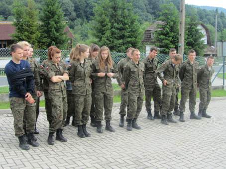 Ob�z szkoleniowy Klasy Stra�y Granicznej - Bieszczady - 17-21.06.2013 r.