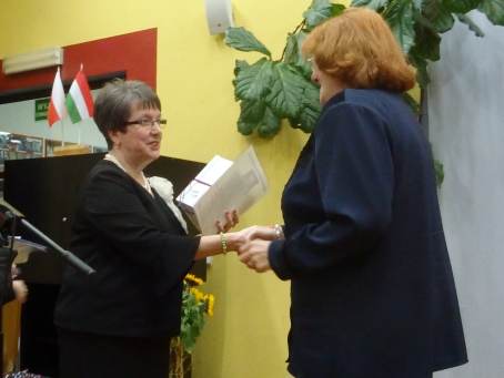 Jozsefne Endredi i Andrea Zsolt z wizyt� w �egocinie -18-19.10.2013 r.