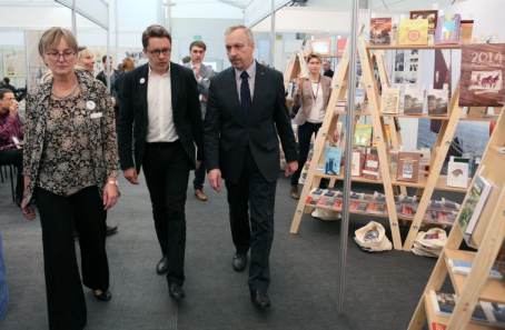 Na XVII Targach Ksi��ki w Krakowie - 24.10.2013 r.