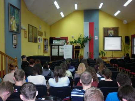 Prelekcja w auli Zespo�u Szk� w �egocinie - 09.12.2013 r.