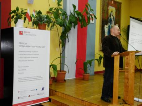 Prelekcja w auli Zespo�u Szk� w �egocinie - 09.12.2013 r.