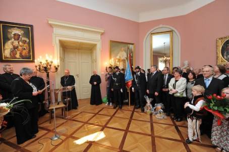 Spotkanie z JE. Ks. Kardyna�em S. Dziwiszem - 22.03.2014 r.