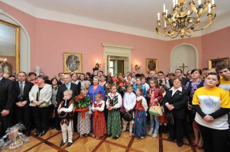 Spotkanie z JE. Ks. Kardyna�em S. Dziwiszem - 22.03.2014 r.