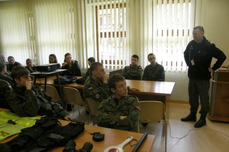 Na obozie Klas Stra�y Granicznej - 5-9.05.2014 r.