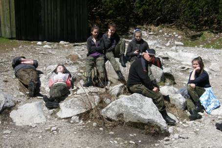 Na obozie Klas Stra�y Granicznej - 5-9.05.2014 r.