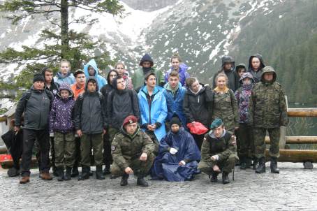 Na obozie Klas Stra�y Granicznej - 5-9.05.2014 r.