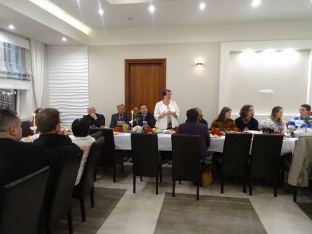 X wymiana - spotkanie kadry z okazji DEN.