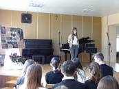 Natalia Kaczmarczyk na konkursie.