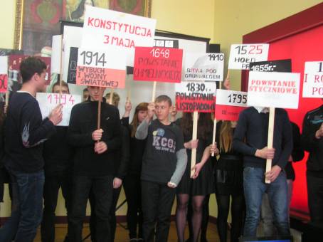 Akademia z okazji 224 rocznicy uchwalenia Konstytucji 3 Maja - 29.04.2015 r.