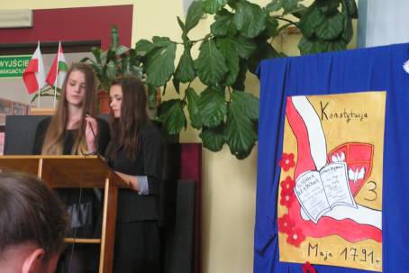 Akademia z okazji 224 rocznicy uchwalenia Konstytucji 3 Maja - 29.04.2015 r.