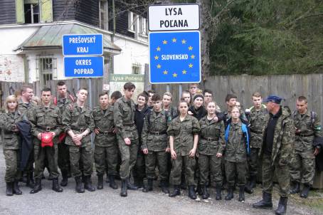 Ob�z szkoleniowo - kondycyjny Klasy Stra�y Granicznej - 04-08.05.2015 r.