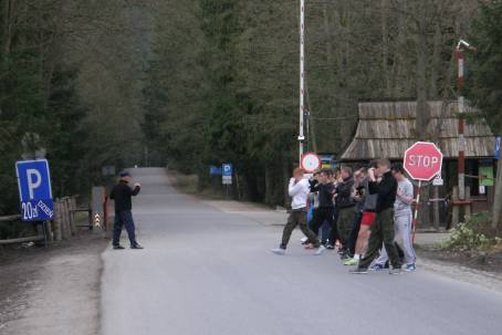 Ob�z szkoleniowo - kondycyjny Klasy Stra�y Granicznej - 04-08.05.2015 r.