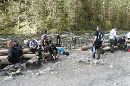 Ob�z szkoleniowo - kondycyjny Klasy Stra�y Granicznej - 04-08.05.2015 r.