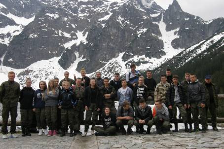 Ob�z szkoleniowo - kondycyjny Klasy Stra�y Granicznej - 04-08.05.2015 r.