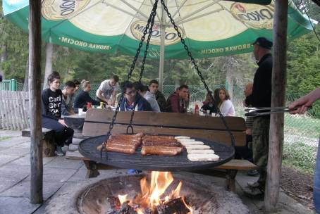 Ob�z szkoleniowo - kondycyjny Klasy Stra�y Granicznej - 04-08.05.2015 r.