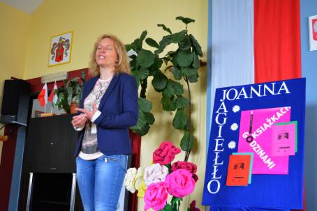 Spotkanie z pisark� - Joann� Jagie�o - 12.05.2015 r.