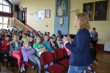 Spotkanie z pisark� - Joann� Jagie�o - 12.05.2015 r.