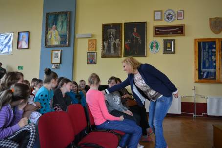 Spotkanie z pisark� - Joann� Jagie�o - 12.05.2015 r.