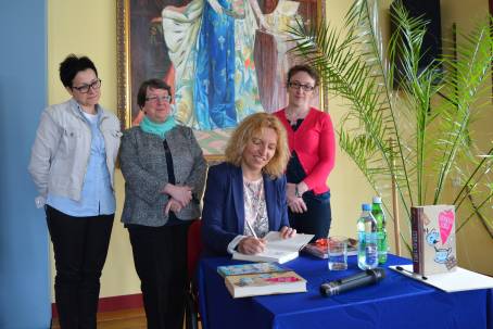 Spotkanie z pisark� - Joann� Jagie�o - 12.05.2015 r.