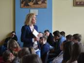 Spotkanie z pisark� - Joann� Jagie��o.